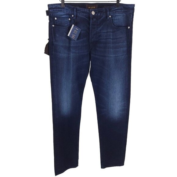 Moorer Pilon-DC103 Japanese Denim Jeans 38 XL Mens 4003 Indigo $770 - Picture 1 of 12